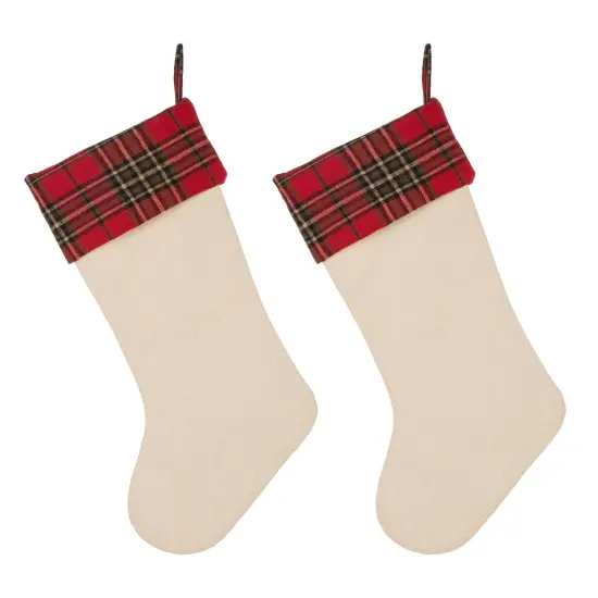 Set of 2 21''L Christmas Stockings - Red Truck/Dachshund 2pk Red Truck {5}