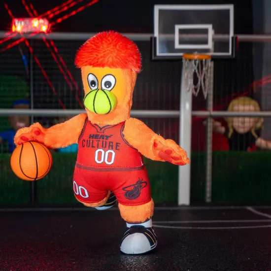 Bleacher Creatures Miami Heat Burnie 10" Plush Figure (Heat Culture City Edition Uniform) {4}