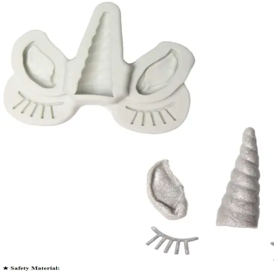 Unicorn mold, Unicorn head Mold {4}