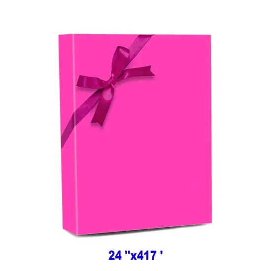 Charming Solid Color Wrap 24" x 417' for Effortless Gift-Giving {1}