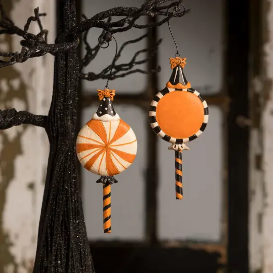 Spooky Sweet Treat Ornaments - Set of 2 {6}