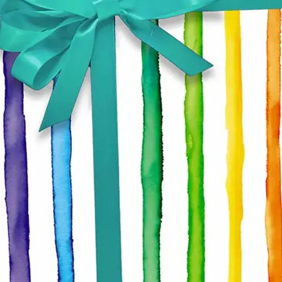 Striped Wrapping Paper 26" x 417" Roll 60 lbs {4}