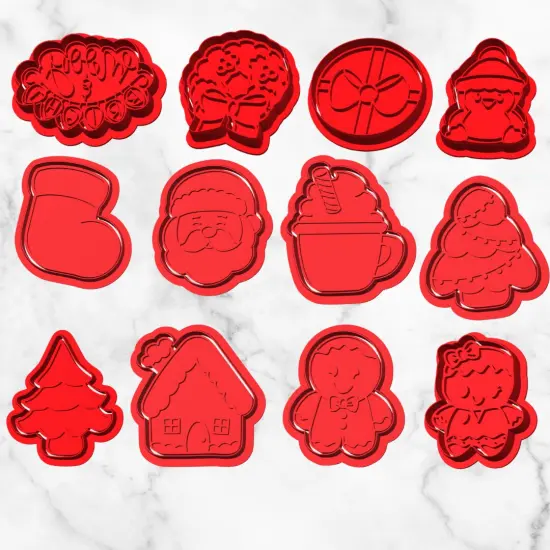 Christmas Fondant & Cookie Cutter {2}