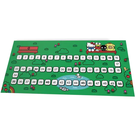 Hello Kitty: Day at the Park Tile Laying Family Board Game, 2-4 Players {4}