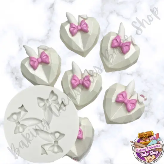 Easter Bunny Rabbit Ears Silicone Mold {6}