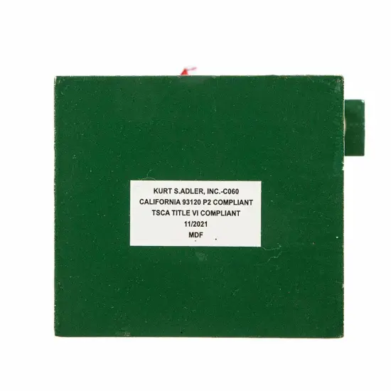 Kurt Adler 15-Inch Red, White and Black Nutcracker with Gift Box and Wreath {6}