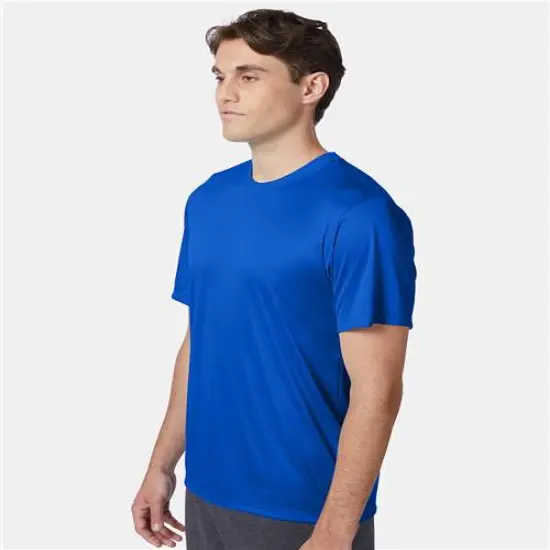 Hanes&reg; Cool DRI Performance T-Shirt Dark Heather {5}
