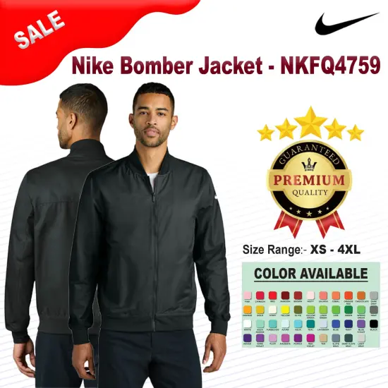 Nike&reg; Bomber Jacket Black {2}