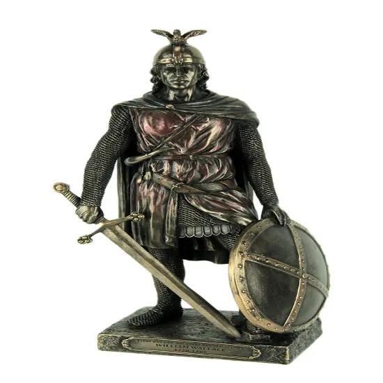 Scottish Hero Sir William Wallace Bronze Finished Statue {1}
