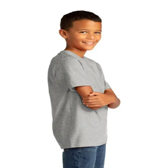 District &reg; Youth Re-Tee Blue Heather {5}