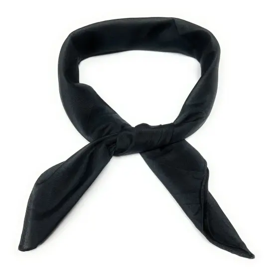 Pack of 3 Solid Ribbon Scarves, Head Neck Pocket Square Scarf {2}