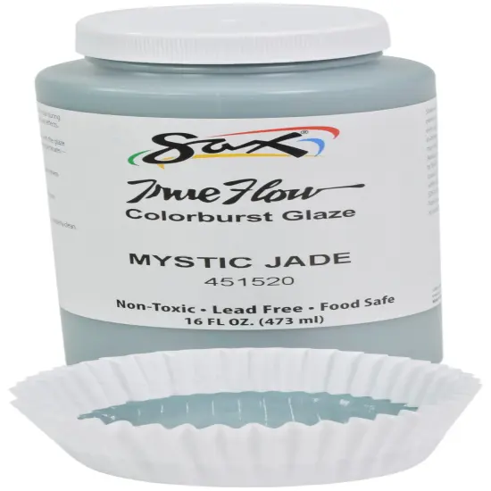 Sax Colorburst Glaze, Mystic Jade, 1 Pint {3}