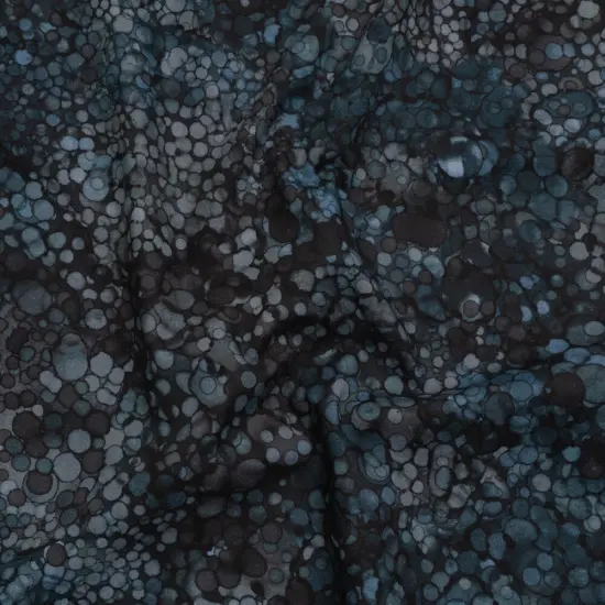 1 Yard Slate Bubbles Printed Quilting Cotton Fabric by Northcott Bliss Collection 43" Width {2}