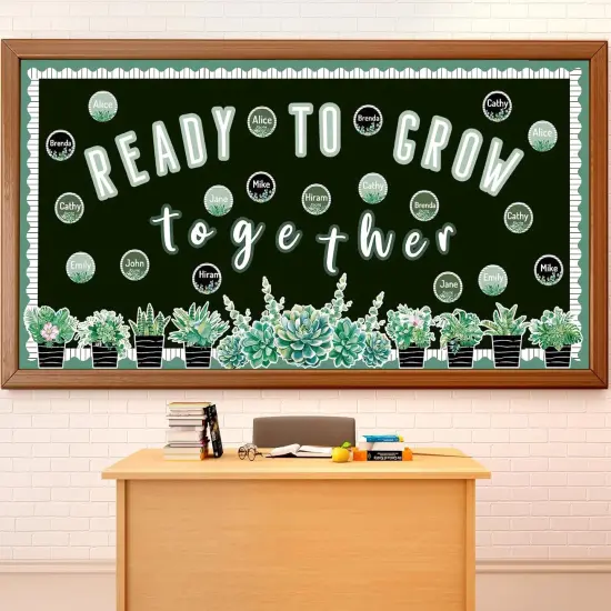 96Pcs Plants Bulletin Board Decoration {1}