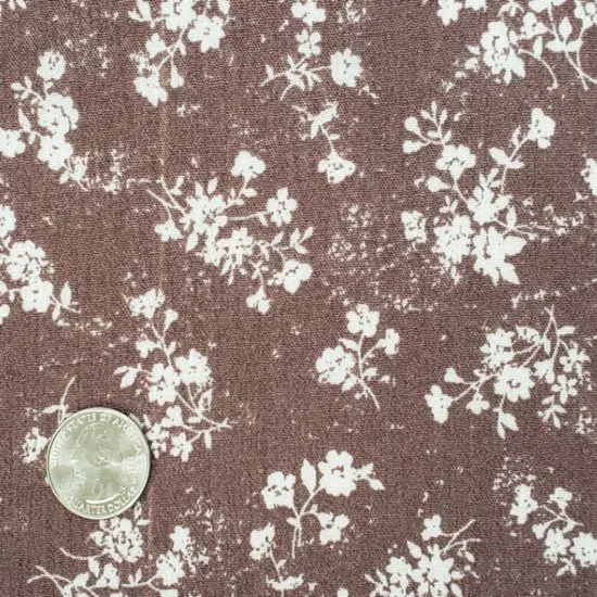 1 Yard 100 Percent Rayon Crinkle Fabric Rose Hue 50/52 Inch Wide Drapes Beautifully {2}