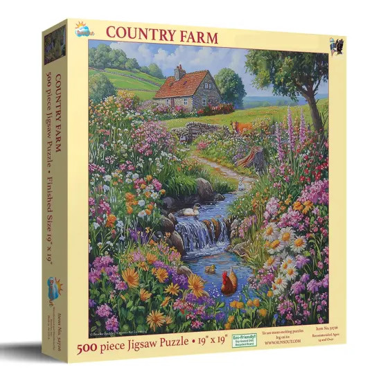 Sunsout Country Farm 500 pc Jigsaw Puzzle 52726 {3}