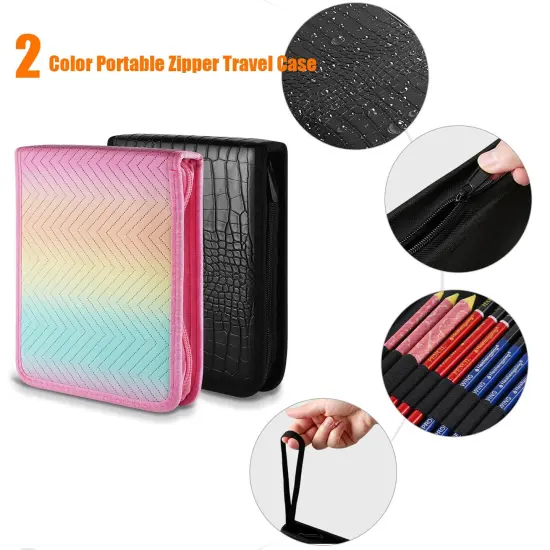 Sketch Drawing Kit Graphite Pencils, Charcoal Pencils, Watercolor Pencils, Colored 40pcs Professional Sketching Pencils, Coloring Pencil Set for Artists Adults Beginners Pro Art Supplies {5}