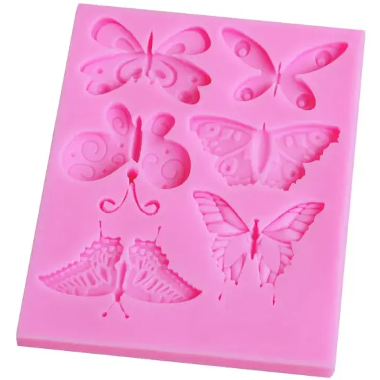 Multi‑Use Butterfly Craft Mold Food Grade Silicone {5}