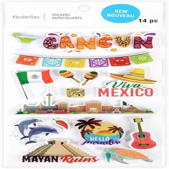 Recollections Cancun Dimensional Stickers {1}