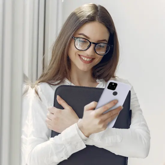 Insten Liquid Silicone Case For Google Pixel 4a 5G (2020)(NOT For Pixel 4a) Soft Microfiber Lined Full Body Protective Slim Cover, Purple {7}