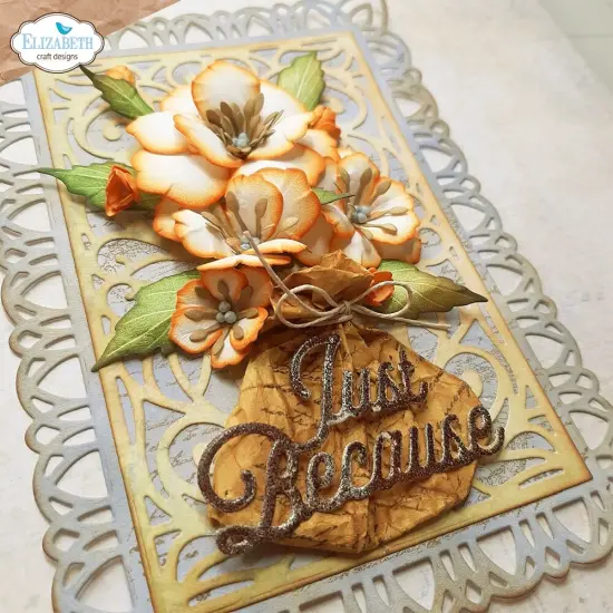 Elizabeth Craft Metal Die-Layered Greetings 1 {4}