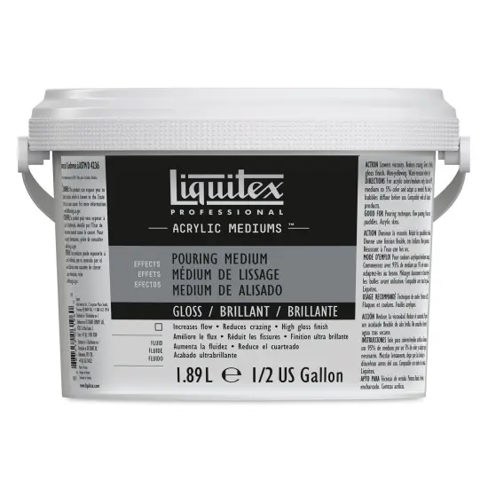 Liquitex Effects Pouring Medium - Gloss, Half Gallon {1}