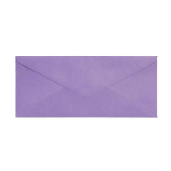200 Pack #10 Purple Colored Envelopes Bulk - Gummed Seal Letter Size for Party Invitations, Business Mailing, Checks, Holidays, Greeting Cards, Thank You Notes (4.1in x 9.5in) {7}