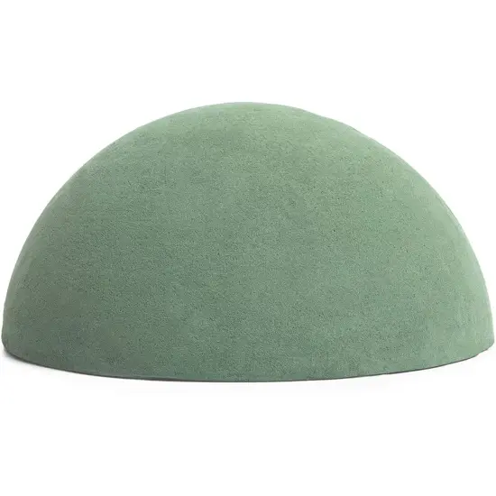 Round Floral Foam Half Balls for Flowers and DIY Crafts (7.8 In, 2 Pack) Green {5}