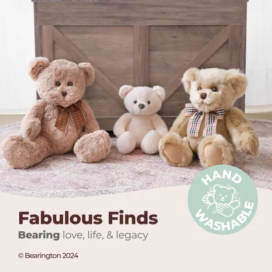 Bearington Sicky Vicky Get Well Soon Stuffed Animal Teddy Bear 10", For Ages 3-14 Pink {3}