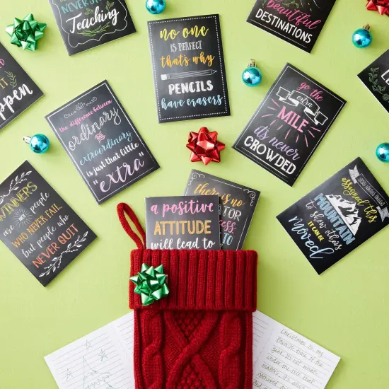 12 Pack Small Inspirational Notebooks with Growth Mindset Quotes - Pocket Size - Motivational Journal Notepads for Students, School, Office, Employee Gifts (3.5x5 in) Black {3}