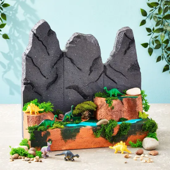 1-Inch Thick Foam Rectangle Blocks for Crafts, Diorama Supplies, Centerpieces, School Projects, Packaging, Polystyrene Boards for DIY Sculpture (12x4x1 in, 12-Pack) White {3}