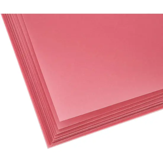 50 Sheets 8.5 x 11 in Vellum Paper - 100GSM Printable Tracing Paper for Invitation, Tracing, Sketching - Blush Pink {4}