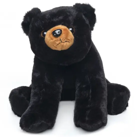 Bearington Bandit Plush Stuffed Animal Black Bear Teddy, 18" {1}