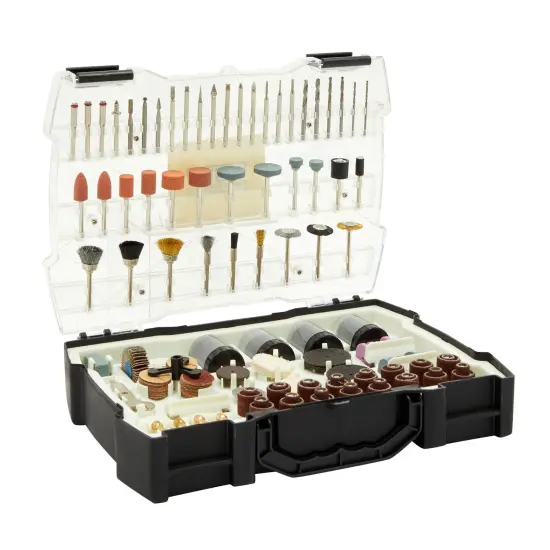 1/8 In Rotary Tool Accessories Kit, Tool Bits for Grinding, Sanding, Sharpening, Carving (365 Piece Set) Multicolor {6}