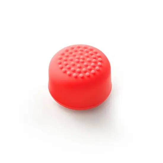 Insten [1 Pair] Joy Con Thumb Grip Stick Caps for Nintendo Switch [Anti-Slip/Protective/comfort] Joycon Controller Thumbstick Cover Set for Switch 2017 / Switch Lite Console 2019, Red Silicone {6}