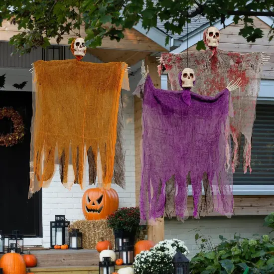 3 Pack 31.5 Inches Hanging Grim Reaper Decorations {4}