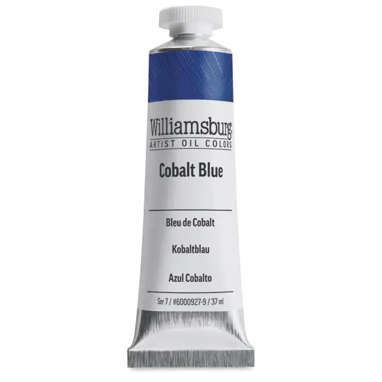 Williamsburg Handmade Oil Paint - Cobalt Blue, 37 ml tube {2}