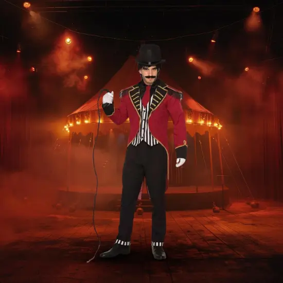Dashing Ringmaster Men's Costume, One Size {4}