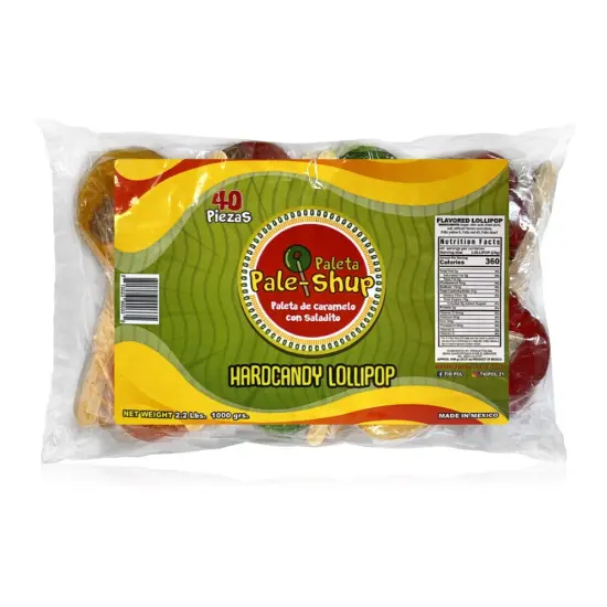 Pale Shup Assorted Paleta 40Ct {1}