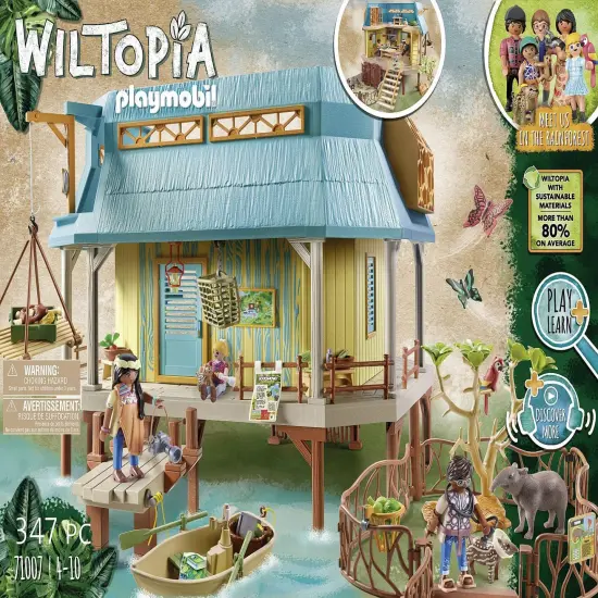 Playmobil Wiltopia Animal Care Station {4}