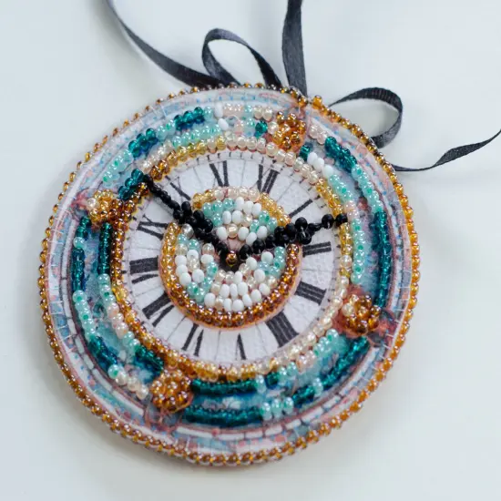 Bead Embroidery Kit Decoration - The spirit of the holiday {5}