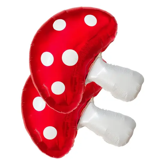 LA Balloons&reg; 26 Inch Mushroom Foil Balloon {3}