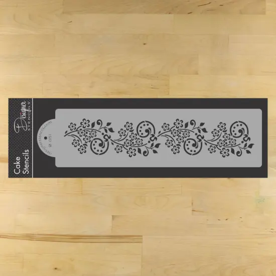 Blooming Phlox Cake Stencil | C851 by Designer Stencils | Cake Decorating Tools | {1}