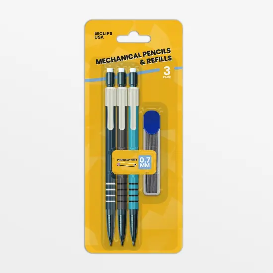 Mechanical Pencils 0.7 mm w/ Refills &ndash; 48 Packs {1}