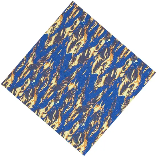 Abstract Topographic Printed Spandex Fabric {6}