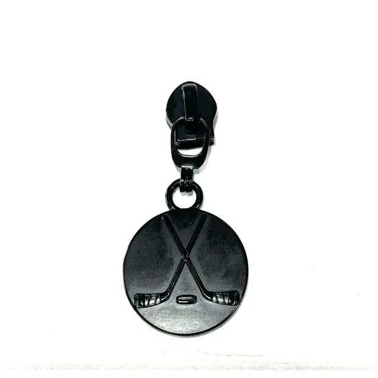Hockey Dangle zipper pulls {5}