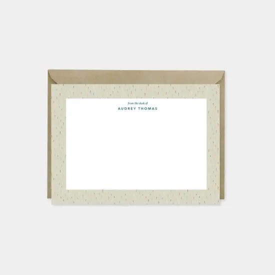 Note Cards with Patterned Border IV {1}