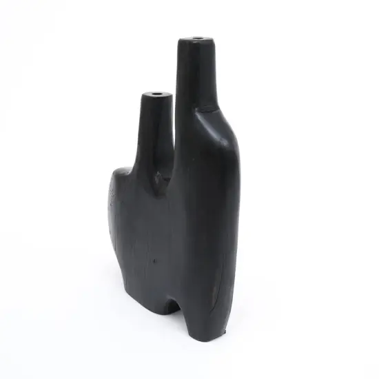 Decorative Reclaimed Wood Vase-17 inch Height {2}