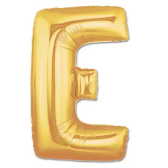 LETTER E FOIL BALLOON Rose Gold {1}