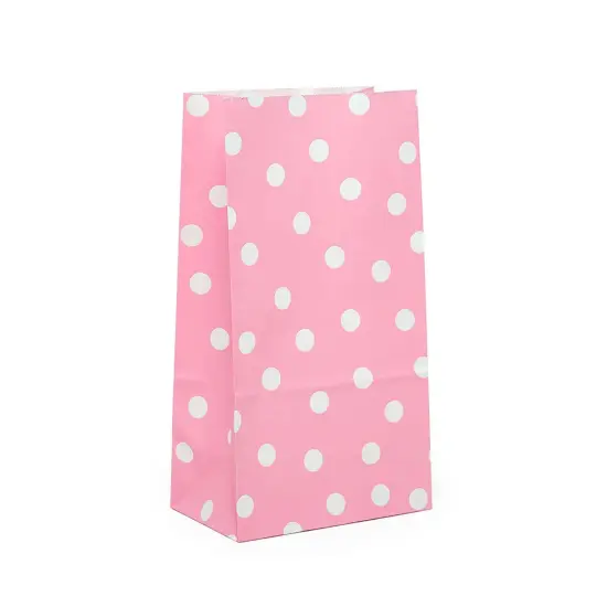 Dot Print Sos Food Bags 5'' x 3'' x 9 1/2'' Storage {2}